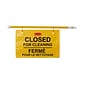 Rubbermaid Commercial Products Keep Away Hanging Sign, Yellow (FG9S1600YEL)