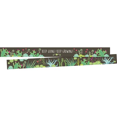 Barker Creek Double-Sided Border, Prickles, 12 Strips/Package (BC934)