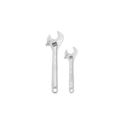 Crescent Adjustable Wrench set, 8 & 12, Chrome (181-AC2812VS)