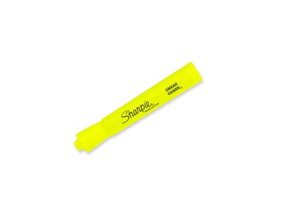 Sharpie Tank Highlighter, Chisel Tip, Fluorescent Yellow, Dozen (25025)