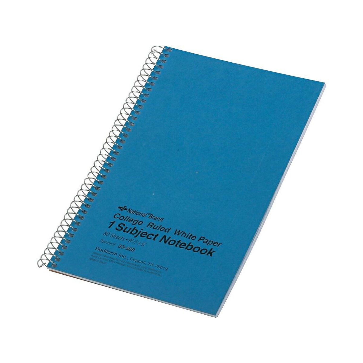 National Brand Xtreme 1-Subject Notebooks, 6