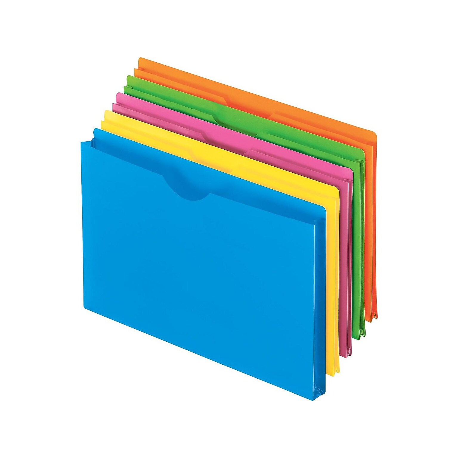Pendaflex Glow Plastic File Jacket, 1