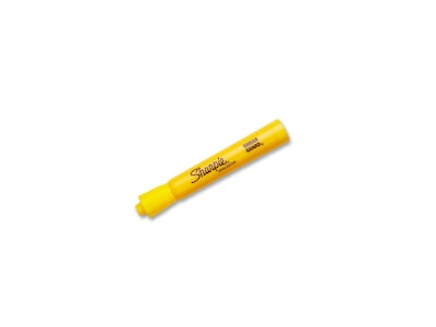 Sharpie Tank Highlighter, Chisel Tip, Yellow, Dozen (25005)