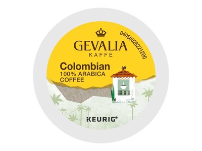 Gevalia Colombian Coffee Keurig® K-Cup® Pods, Medium Roast, 24/Box (5304)