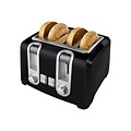 Black & Decker 4-Slices Pop-Up Toaster, Black (T4569B)