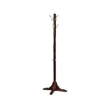 Winsome Jera Coat Tree, Cappuccino, Wood (40972)