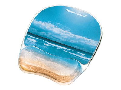 Fellowes Photo Gel Mouse Pad/Wrist Rest Combo, Multicolor (9179301)