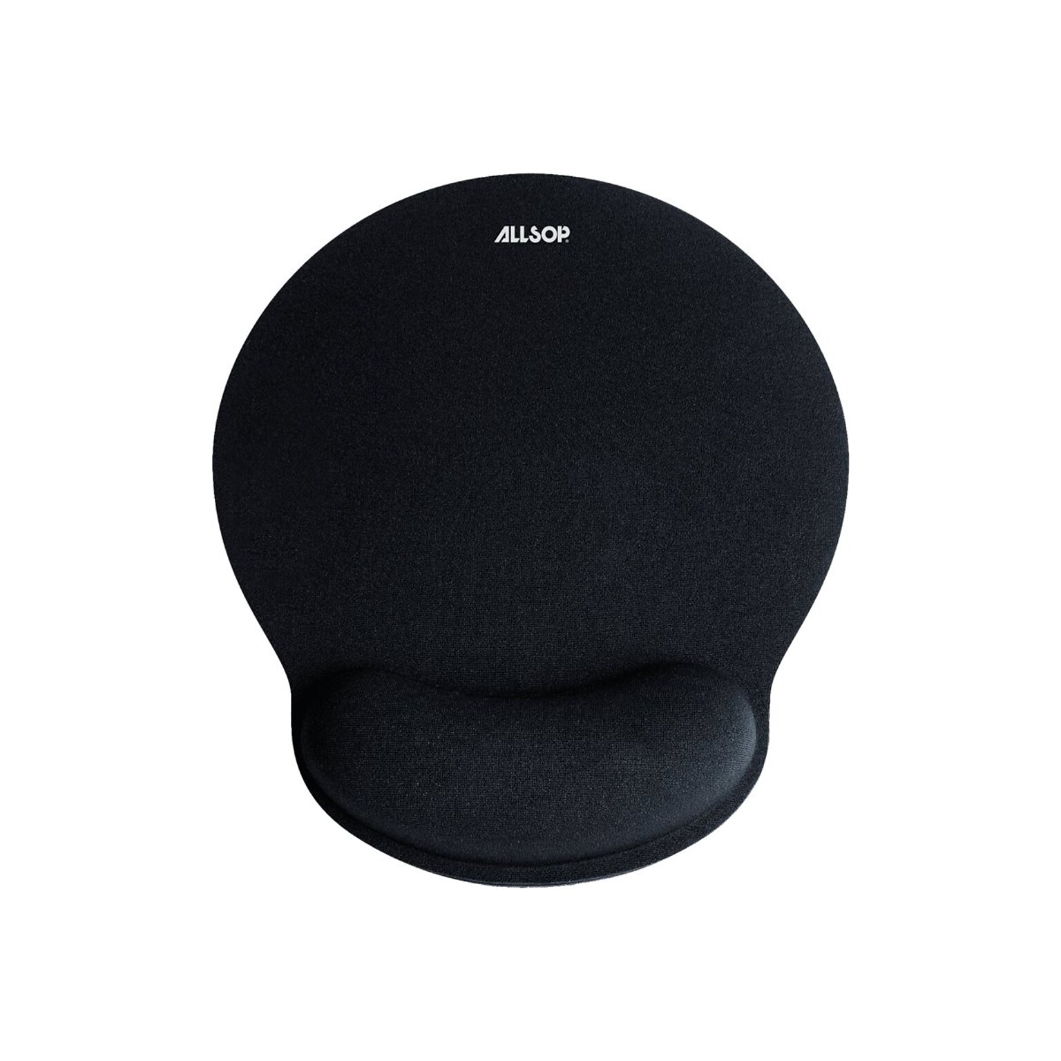 Allsop Foam Mouse Pad/Wrist Rest Combo, Black (30203)