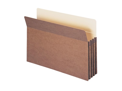 Smead Redrope File Pocket, 3.5 Expansion, Legal Size, Brown 50/Pack (74805)