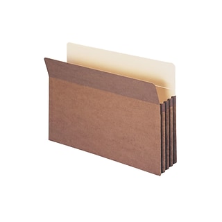 Smead Redrope File Pocket, 3.5 Expansion, Legal Size, Brown (74805)