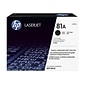 HP 81A Black Standard Yield Toner Cartridge (CF281A), print up to 10500 pages