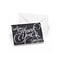 Hortense B. Hewitt Thank You Card and Envelope, Black/White, 50/Pack (35212)