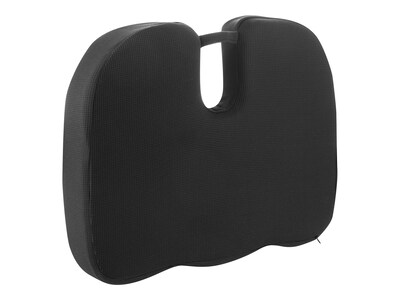 Wagan RelaxFusion Coccyx Polyester Seat Cushion, Black (9113)