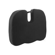 Wagan RelaxFusion Coccyx Polyester Seat Cushion, Black (9113)