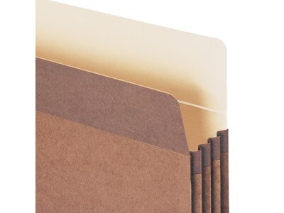 Smead Redrope File Pocket, 3.5" Expansion, Legal Size, Brown 50/Pack (74805)