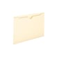 Smead File Jacket, Reinforced Tab, Flat-No Expansion, Legal Size, Manila, 100/Box (76500)