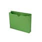 Smead File Jackets, 2" Expansion, Letter Size, Green, 50/Box (75563)