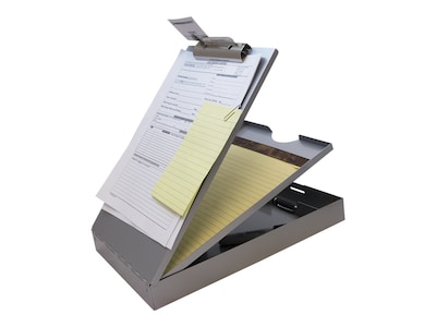Saunders Cruiser-Mate Recycled Aluminum Storage Clipboard, Letter Size, Silver (21017)