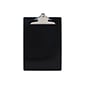 Saunders US-Works Plastic Clipboard, Letter Size, Black (21603)