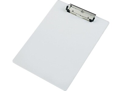 Saunders Acrylic Clipboard, Letter Size, Clear (21565)