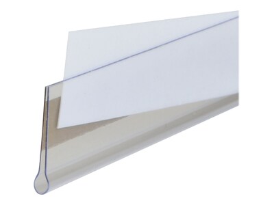 C-Line Best Value Label Holders, 0.5" x 3", Clear, 50/Pack (CLI87607)