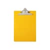 Saunders US-Works Plastic Clipboard, Letter Size, Yellow (21605)