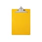 Saunders US-Works Plastic Clipboard, Letter Size, Yellow (21605)