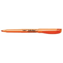 BIC Brite Liner Stick Highlighter, Chisel Tip, Orange, Dozen (90338/BL11OR)