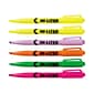 Avery Hi-Liter Stick Highlighters, Chisel, Assorted, 6/Pack (23565)