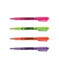 Avery Hi-Liter Stick Highlighters, Chisel, Assorted, 6/Pack (23565)