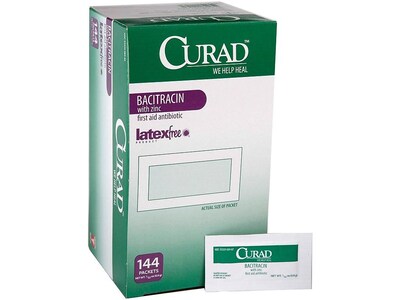 CURAD Antibiotic Ointments, 0.03 oz., 144/Box CUR001109Z