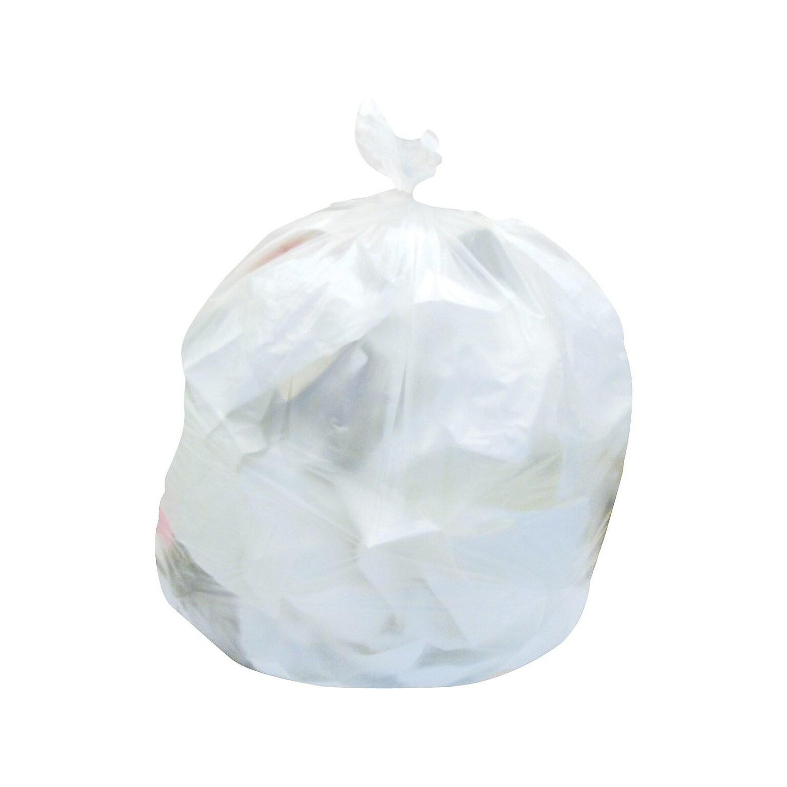 Heritage 30-33 Gallon Industrial Trash Bag, 33 x 40, High Density, 9 Mic, Natural, 500 Bags/Box, 20 Rolls (Z6640LNR01)