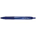 Zebra Technologies Orbitz Retractable Gel Pens, Medium Point, Blue Ink, Dozen (41020)