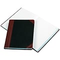 Boorum & Pease 21 Series Record Book, 8.13W x 10.38H, Black, 150 Sheets/Book (21-300-R)