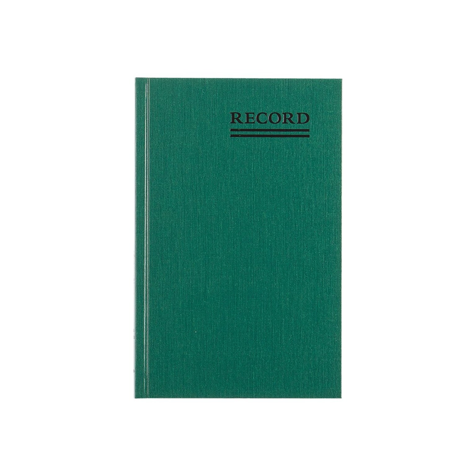 Rediform Emerald Series Record Book, 6.25W x 9.63H, Green, 100 Sheets/Book (56521)