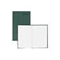 Rediform Emerald Series Record Book, 6.25"W x 9.63"H, Green, 100 Sheets/Book (56521)