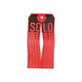 Avery 4.75 Sold Sale & Clearance Tags, Red/Black, 500/Bx (15161)