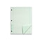 TOPS Engineering Computation Notepad, 8.5 x 11, Graph Ruled, Green tint, 100 Sheets/Pad (TOP 35510