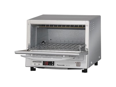 Panasonic FlashXpress 4-Slices Toaster Ovens, Silver (NB-G110P)
