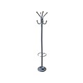 Ore International Home Decorators Collection Coat Tree, Silver, Metal (R673)