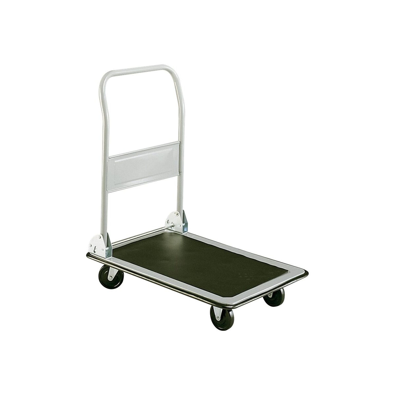 Safco Tuff Truck Small Platform Truck, 400 lbs., Light Gray/Black (4072)
