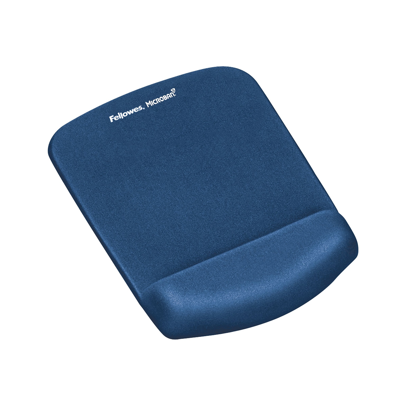 Fellowes PlushTouch Foam Mouse Pad, Blue (9287301)