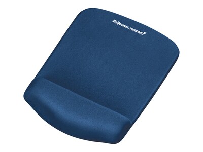 Fellowes PlushTouch Foam Mouse Pad, Blue (9287301)