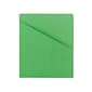 Smead File Jackets, Letter Size, Green, 25/Pack (75432)