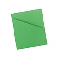 Smead File Jackets, Letter Size, Green, 25/Pack (75432)