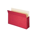Smead File Pocket, 3.5 Expansion, Legal Size, Red (74231)