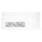 LUX Moistenable Glue Security Tinted #9 Business Envelope, 3.88 x 8.88, White, 500/Box (61549-500)