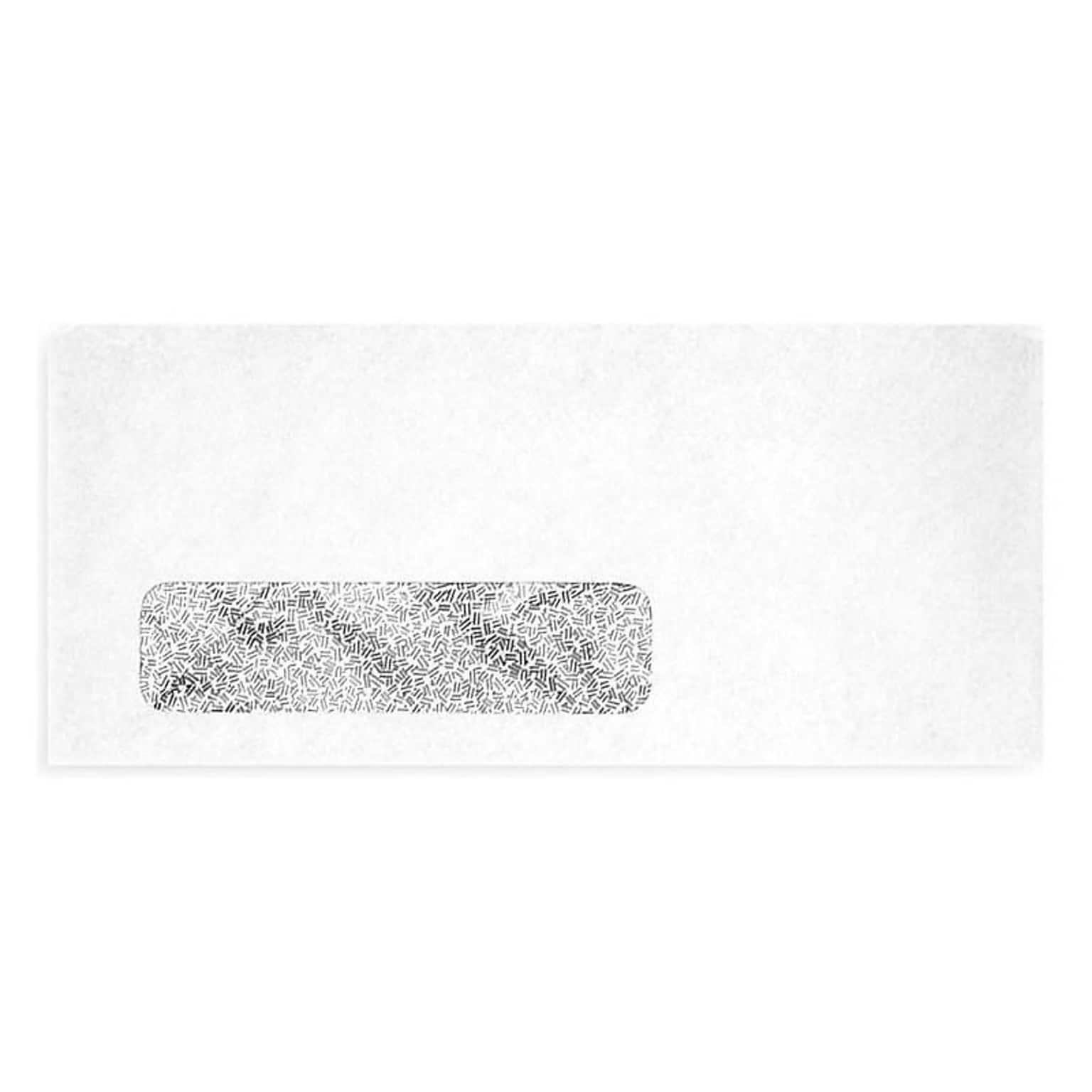 LUX Moistenable Glue Security Tinted #9 Business Envelope, 3.88 x 8.88, White, 500/Box (61549-500)