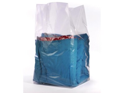 24W x 48L x 20D Gusseted Polyethylene Poly Bag, 1.5 Mil, 200/Carton (1510)