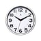 Infinity Instruments Metro Wall Clock, 9Dia. (14220SV-3364)